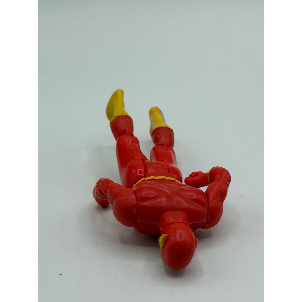 DC Comics The Flash Action Figure Red Yellow Justice League Vintage 4.5 Inch - Picture 13 of 16